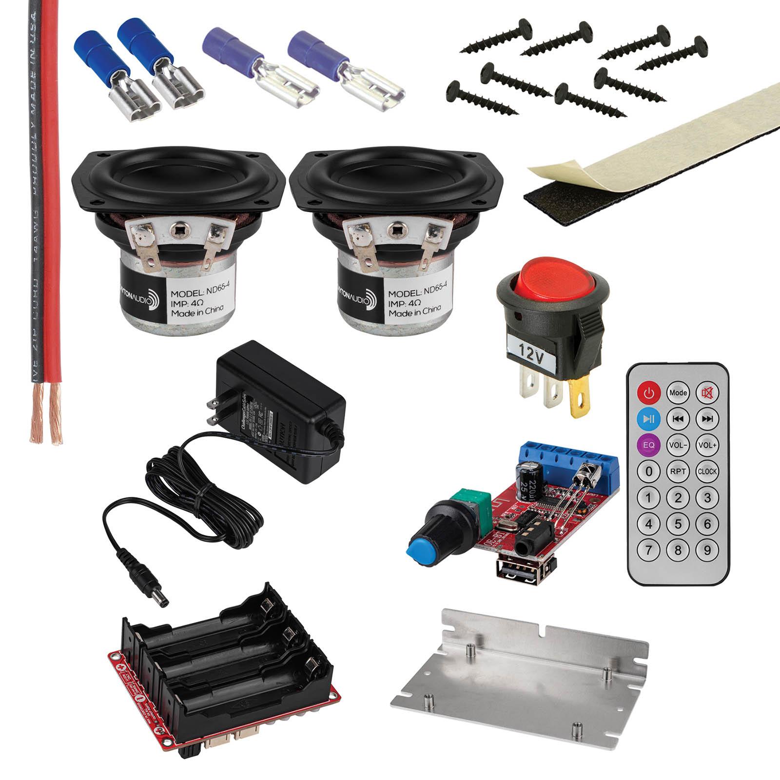 Components of a bluetooth 2024 speaker